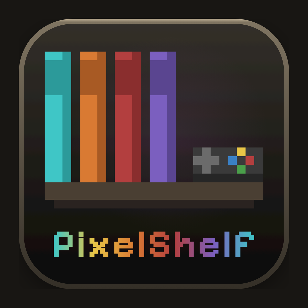 PixelShelf square logo image